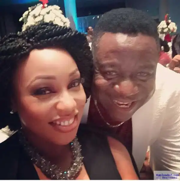 Rita Dominic Shares A Selfie With Mr. Ibu At Florence Ita-Giwa